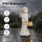 Garden Angel Statue with Solar Lantern - Garden Decor Gifts for Women - Image 6