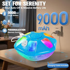 9000mah Rechargeable Floating Pool Fountain with Light Show & Anchor -1PC - Image 6