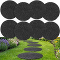 Nuanchu Lines 8 Pack Rubber Stepping Stones 17" by Nuanchu
