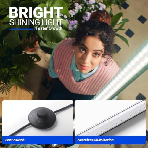 Barrina T10 Pro Vertical Grow Light, 42W, 5000K Full Spectrum, 4FT to 5.6FT - Image 5