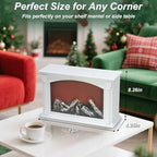 Fireplace Lanterns Decorative,Large LED Fireplace Lamp,Fake Fireplace Decor - Image 3