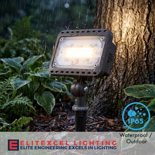 TerraVista 16W LED Outdoor Tree Lights NEMA 7x6 Wide Beam Spotlight, 2-Pack - Image 3