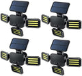 Bionic Floodlight Solar Light Outdoor Waterproof Patio Light Motion Sensor Outdoor Lights w/ Remote Control 3 Heads Wall Lights - Wireless, 50% Brighter-108 COB LED For Lawn, Garden, As Seen On TV by BellHowell
