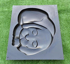 Concrete molds DIY Dog Stepping Stone Mold Mould Plaster Concrete Garden Path 15"x11"x1,37#S04 - Image 6