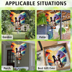 Border Collie Dog Ears Wind Spinner, Border Collie Wind Spinner Hanging for Yard and Garden - Image 5