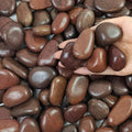 FANTIAN 40 lbs Red River Rocks for Landscaping, 1-2 Inch Polished Pebbles for Indoor Plants, Decorative Rocks Stones for Vases, Aquariums, Fountains, Pathways, Backyard and Garden by FANTIAN-GardeningMakesLifeBetter
