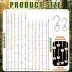 Suncalla 12 Pcs Crystal Suncatcher for Window, Butterfly, Multicolor - Image 2