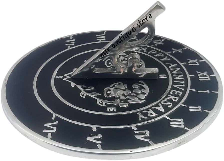Elegant Sundial Clock for Garden & Yard – Timeless Outdoor Home Decor, Durable Alumiunm Timepiece, for Garden Lovers & Anniversaries, Weather-Resistant Yard Decor - Image 5