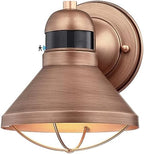 Motion Sensor Outdoor LED Barn Light Dusk to Dawn Exterior Wall Lantern by LONEDRUID