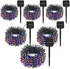 SyouHome Solar String Lights Outdoor, 6 Pack 600 LED Solar Christmas Lights by SyouHome