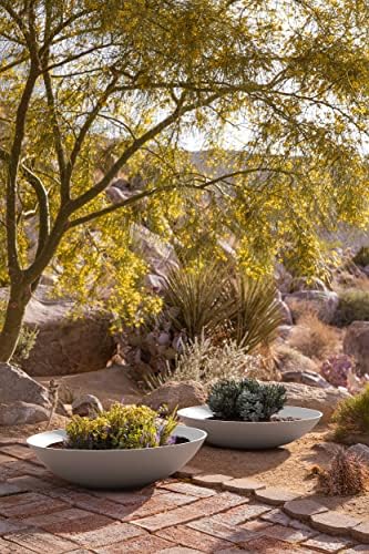 Veradek Mason Series Lane Bowl - Large Outdoor Bowl Planter - Image 6