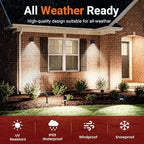 AUDERWIN Solar Spot Lights Outdoor Waterproof 16 Pack Cool White - Image 5