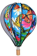 Hot Air Balloon Hanging Garden Spinner 22" - Vibrant Butterflies Design, Weather-Resistant Outdoor Decor, Durable & Lightweight for Patios, Yards, and Gardens - Eye-Catching Wind Spinner by PREMIERKITES