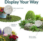 Sunnydaze 10" Mosaic Glass Gazing Ball for Garden, Globe for Outdoor Decor - Image 4