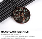 Vanquer Gift Wind Chimes for Outside - 30'' Wind Chimes Outdoor Clearance, Windchimes Outdoors, Memorial Wind Chimes, Sympathy Gift, Patio, Home Décor, Vintage Black (30" Tree of Life) - Image 4