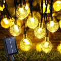 Solar String Lights Outdoor Waterproof, 1 Pack 50 LED 2.3CM 23 FT Each, Solar Powered Patio Lights with 8 Lighting Modes for Garden Yard Porch Wedding Party.. (Warm Color) by Kitchenfurnituredailynecess