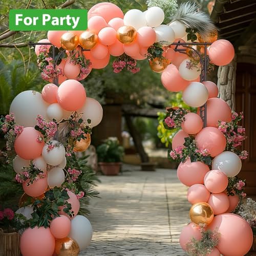 87in Garden Arbor Metal Arch Trellis for Climbing Plants Outdoor Wedding - Image 6