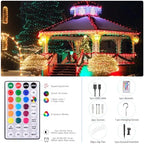 80Ft Solar String Lights for Outside Color Changing LED Christmas Lights - Image 6