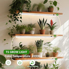 T5 Grow Lights, 2FT 120W (8×15W, 1000W Equivalent), Full Spectrum Grow Lights for Indoor Plants, 4000K, Plug and Play, Easy to Install, for Greenhouse & Plant Shelves (8 Pack) - Image 3