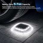 Solar Deck Lights Outdoor, Waterproof Solar Driveway Lights - Image 6