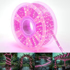 100ft Rope Lights Outside, Connectable & Flexible Tube Lights with 8 Modes Controller,Waterproof Pink LED Rope Lighting for Deck,Garden,Pool,Patio,Bedroom,Party,Indoor & Outdoor Landscape Lighting by CHORLED