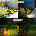 Low Voltage Landscape Lighting Kit, 6W 3000K Outdoor Spotlight 4 Pack - Image 4