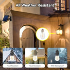 Solar Light Bulb for Replacement DIY, Chicken Coop, Shed, Outdoor 2 Pack - Image 3