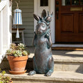 Newman House Studio Garden-Statues Bunny-Decor - Yard Proch Outdoor Décor by NewmanHouseStudioLLC