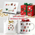 111PCS Mini Christmas Figurines Set, Resin Miniatures Statue for Crafts - Image 4