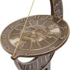 Whitehall Products Sun and Moon Sundial, French Bronze - Image 6