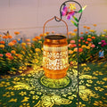 Butterfly Solar Lanterns Outdoor with Shepherd Hook, Birthday Gift Mothers Day Gift for Women Mom Grandma Wife Daughter, Waterproof LED Hanging Lights, Decor for Yard Garden Patio Porch Lawn Tabletop by YJFWAL