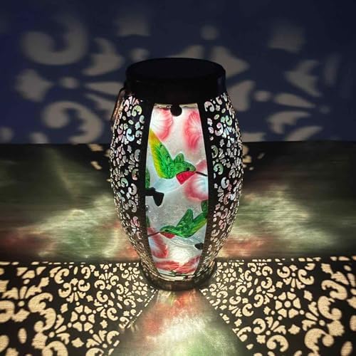 Hanging Solar Lantern Waterproof Garden Light Hummingbird-New - Image 4