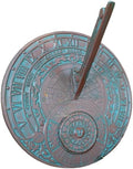 Brass Garden Sundial Classic Garden Sundial Design by AS