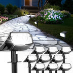 Solar Spot Lights Outdoor Waterproof, Solar Spotlights 10 Pack Cool White by Unknown