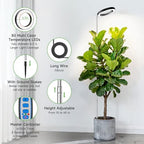 Aokrean 6.3in Grow Light, Full Spectrum Plant Light for Indoor Plants 5V/3A - Image 2
