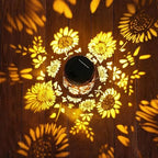 2 Pack Sunflower Solar Lanterns Outdoor with Shepherd Hook, Birthday Gift Mothers Day Gift for Women Mom Grandma Wife Daughter, Waterproof LED Hanging Lights, Decor for Yard Garden Patio Porch Lawn - Image 5