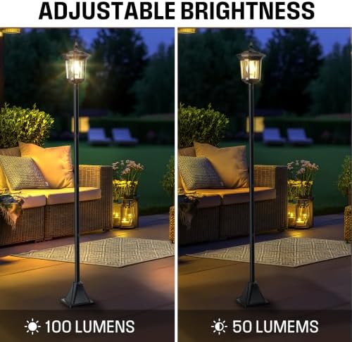 Westinghouse LED Solar Post Lights 100 Lumens 2-Pack - Image 3