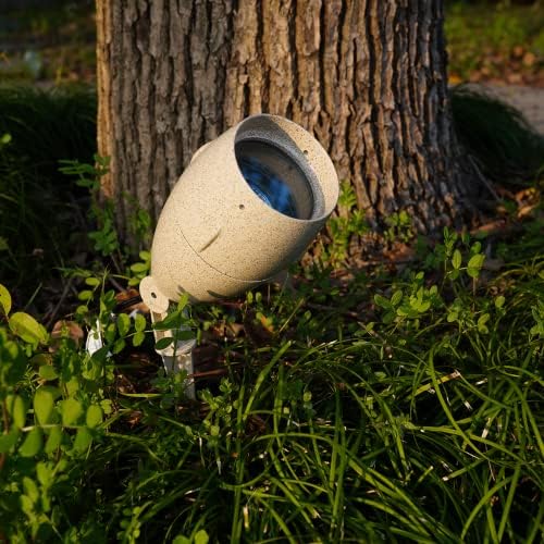 Low Voltage Landscape Spotlight 35W Flood Light Outdoor Sand Finish Light 235 Lumen 2900K Warm White Waterproof for Driveway, Yard, Lawn, Garden, Outdoor Lighting 8303-9606-01 - Image 3