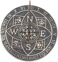 10'' Nautical Sundial – Timeless Outdoor Sundial Clock, Elegant Alumiunm Garden Decor, for Home Décor, Durable Weather-Resistant Yard Timepiece by Unknown