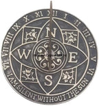 10'' Nautical Sundial – Timeless Outdoor Sundial Clock, Elegant Alumiunm Garden Decor, for Home Décor, Durable Weather-Resistant Yard Timepiece by Unknown