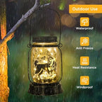 kyoryuger Alaskan Malamute Gifts for Women/Men, Pet Solar Lanterns Alaskan Malamute Dog Lover Lantern Pet Loss Dog Memorial Lights Solar Garden Decoration for Yard,Patio,Torches Lights Home Decor - Image 2