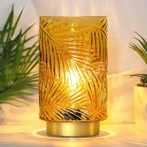 MJ PREMIER Battery Operated Lamp with Timer, Cordless Table Lamp Decorative by MJPREMIER