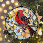 Red Cardinal Acrylic Suncatcher - Image 6