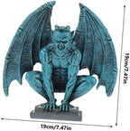 Halloween Gothic Devil Gargoyle Resin Statue for Lawn Office Decor - Image 2