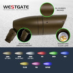 Westgate RGBW LED Spot Light - Oil-Rubbed Bronze, Bluetooth WG APP, 700LM, 12-24V, Deck, Driveway, Landscape, Recessed Lighting, Can Lights, Pot Lights, Outdoor, Dimmable, Garden, Patio, Accent - Image 6