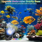 RGB Underwater Pond Lights, 20 Colors Dimmable Submersible Led Fountain Lights with Timer, IP68 Waterproof with Remote Control for Outdoor Ponds Aquarium Garden Pool (Set of 6) - Image 5