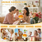 ostritec Solar Garden Lights Outdoor, Frog Mushroom Stake Light, Waterproof - Image 6