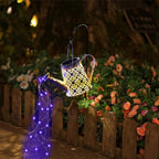VOOKRY Solar Watering Can Lights, Large Hanging Solar Lights Outdoor Waterproof Garden Decor for Yard Porch Lawn Patio Outside Gardening Gifts for Mom Grandma Women Birthday(Purple) - Image 6
