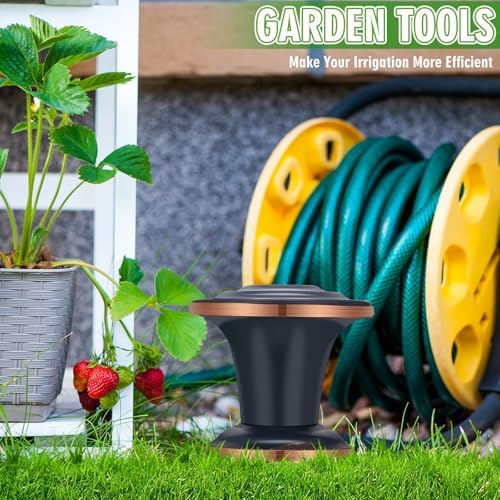 Tandefio 5 Pcs Garden Hose Guide Stake 17 Inch Heavy Duty Decorative - Image 6