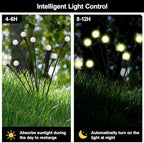 Solar Firefly Lights Outdoor Swaying Garden Decor Warm White 6 PK - Image 5
